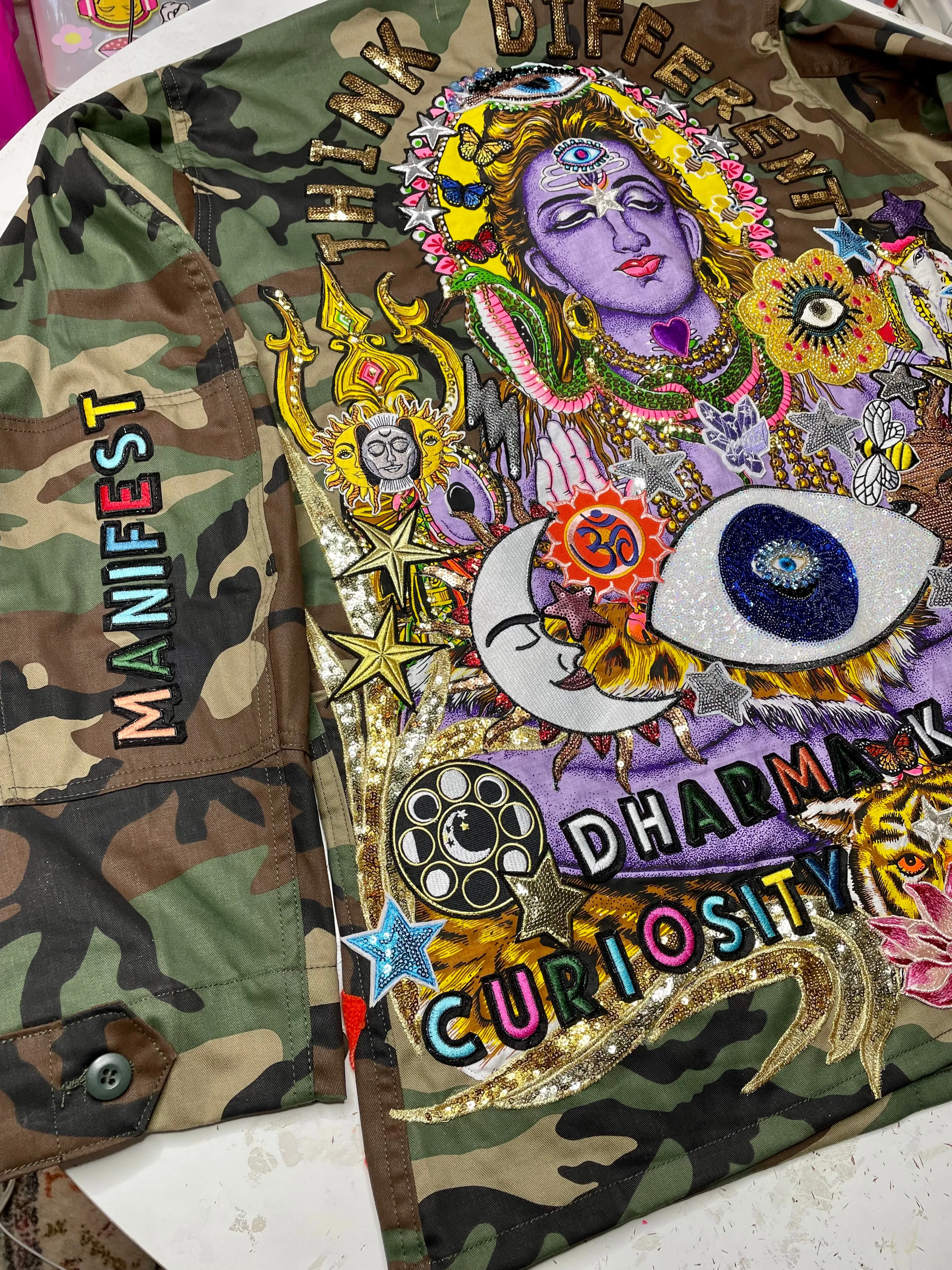 Shiva Tiger Strong Camo Jacket