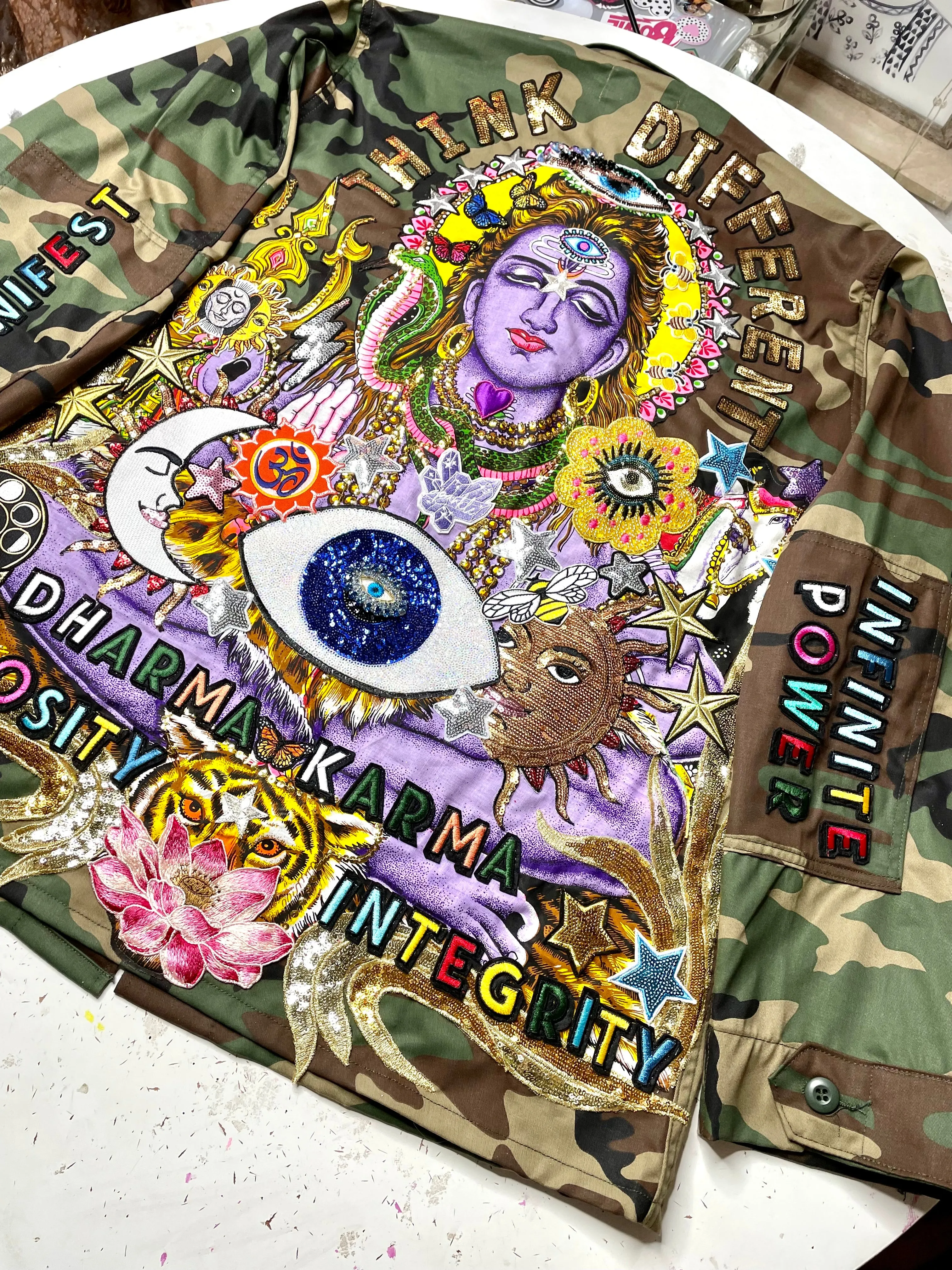 Shiva Tiger Strong Camo Jacket