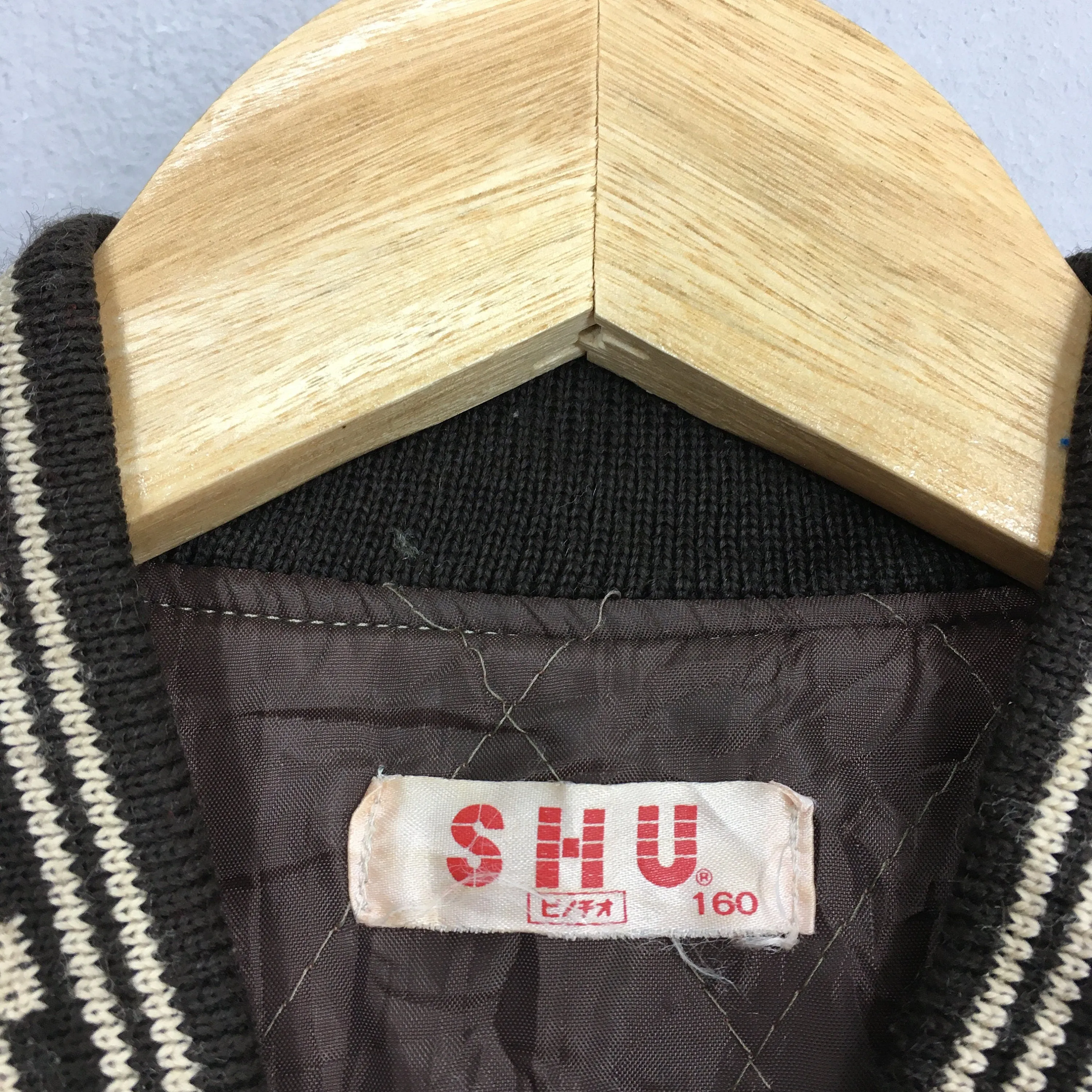 Shu Japanese Streetwear Varsity Wool Stadium Jacket