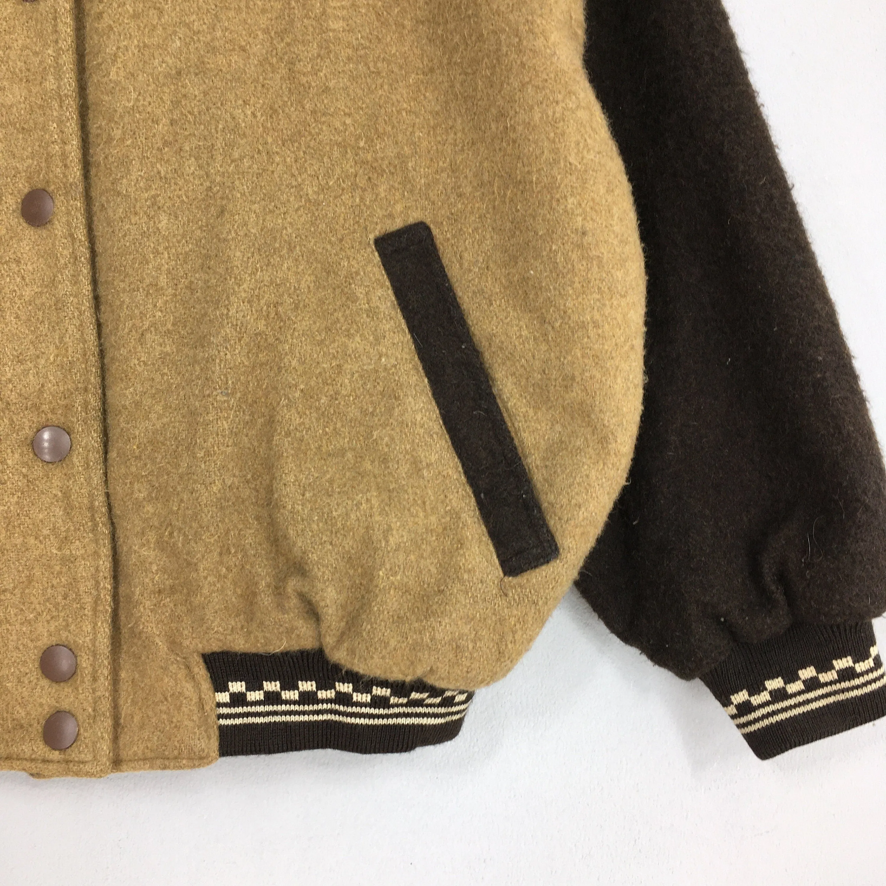 Shu Japanese Streetwear Varsity Wool Stadium Jacket