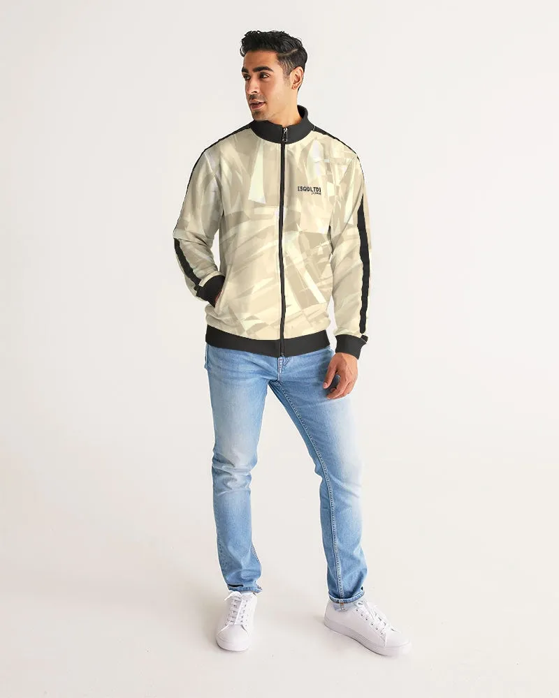 Sqdltd SB Men's Stripe-Sleeve Track Jacket Arctic Wolf