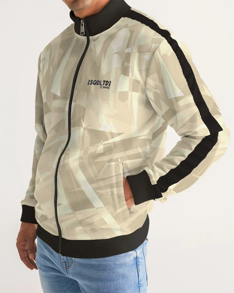 Sqdltd SB Men's Stripe-Sleeve Track Jacket Arctic Wolf