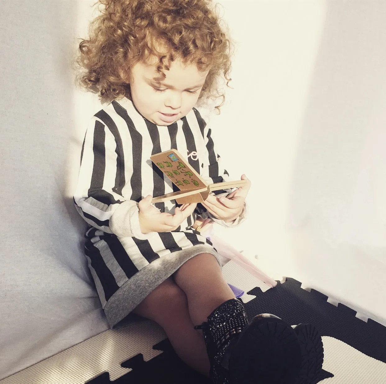 Stripe Sweater Dress