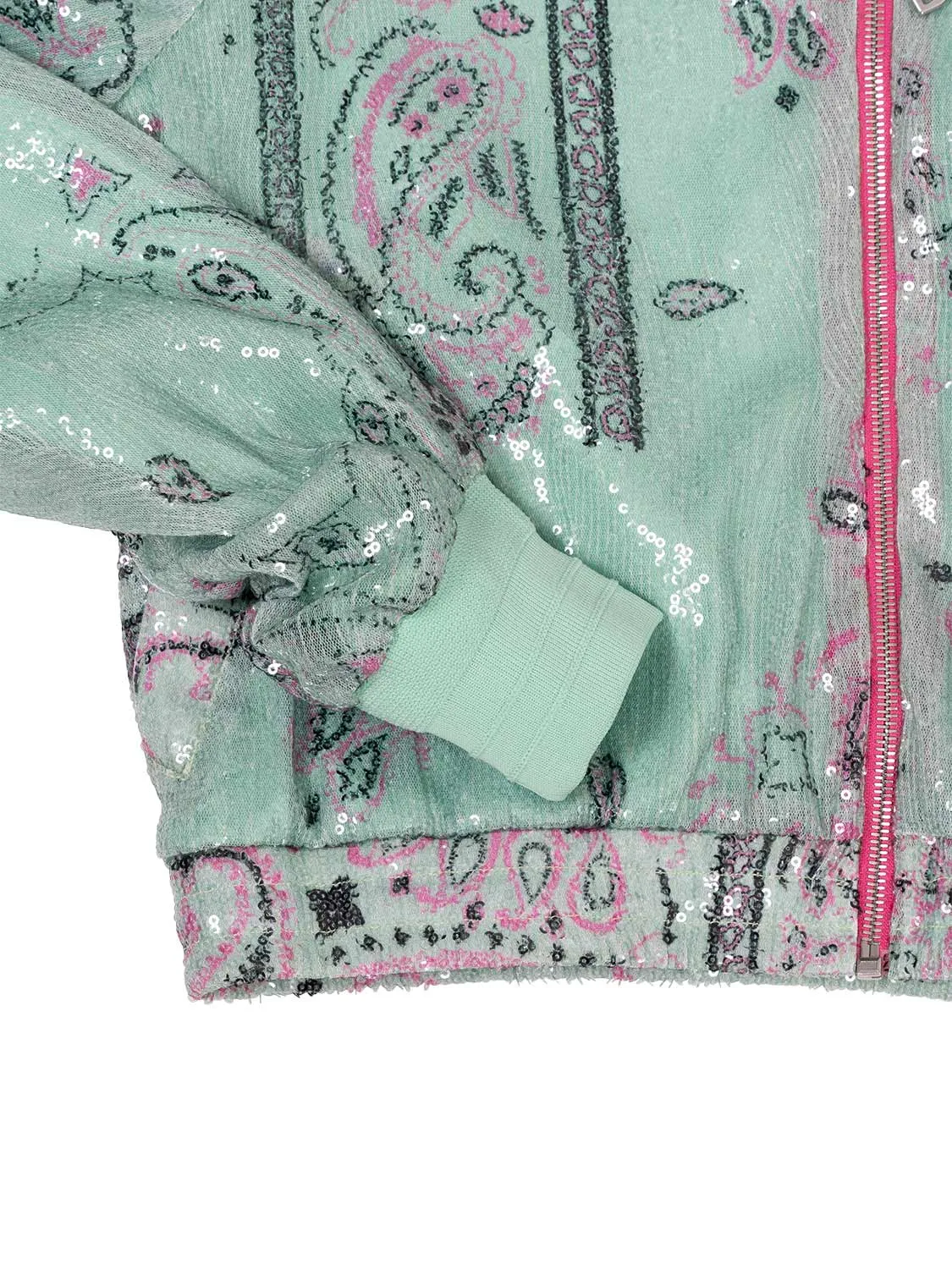 Track Jacket Paillettes Bandana