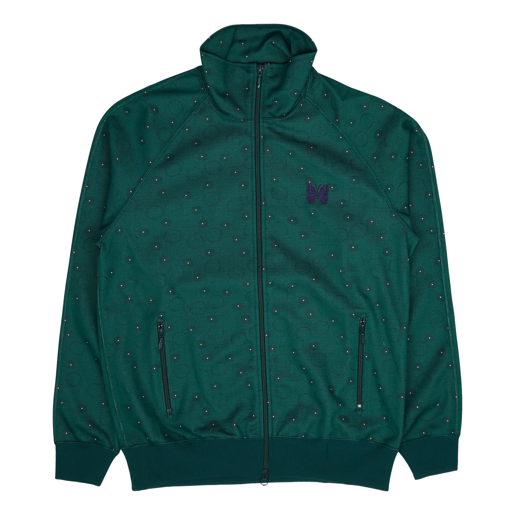 Track Jacket - Poly Jq. Green
