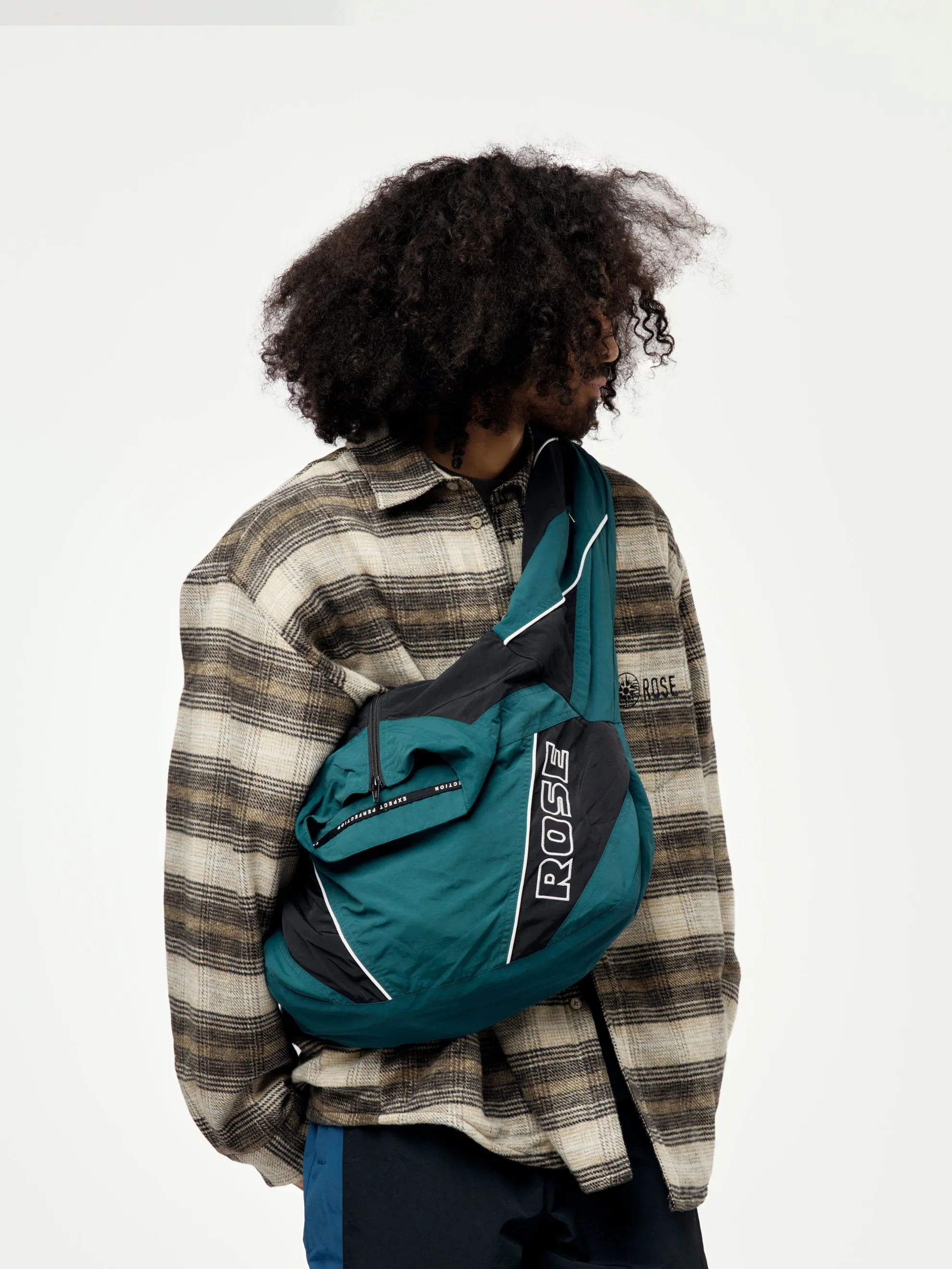 Track Jacket Tote (Teal)
