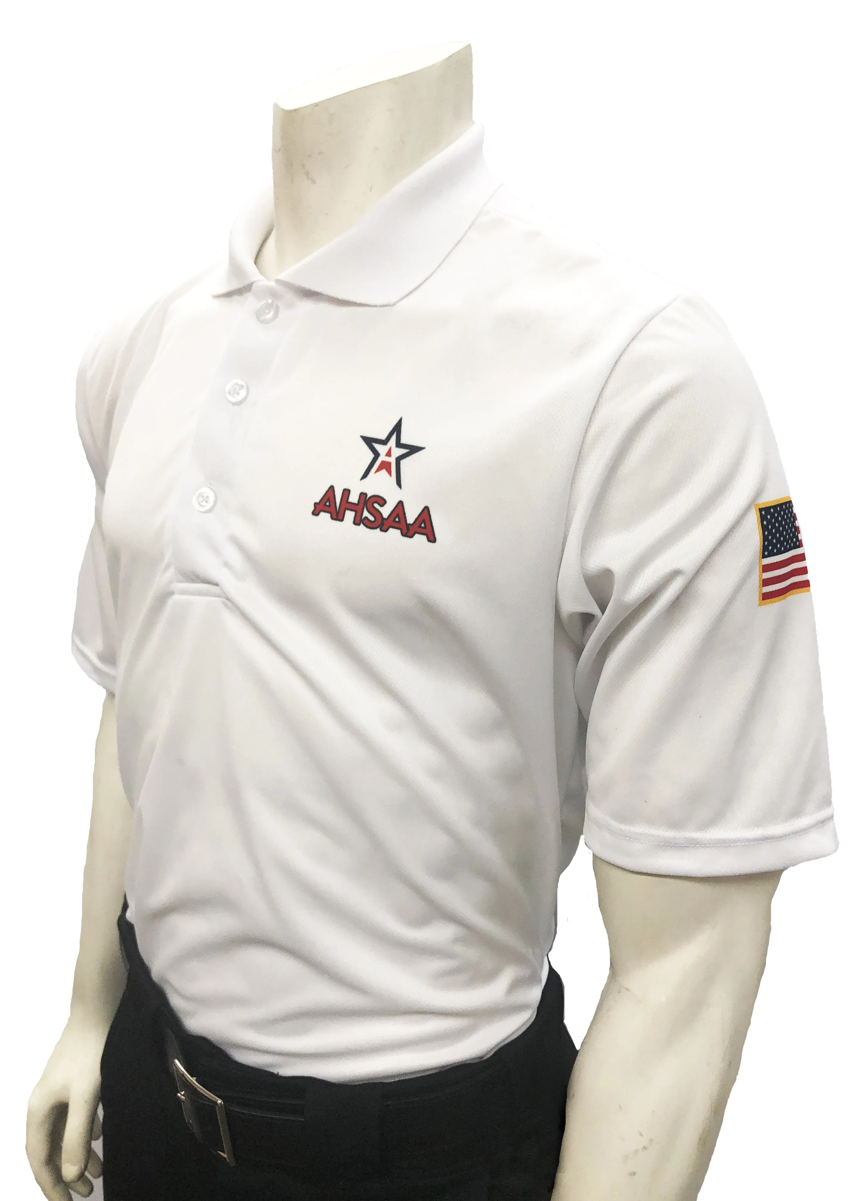 USA451AL WHT - Smitty "Made in USA" - Alabama Track Men's Short Sleeve Shirt