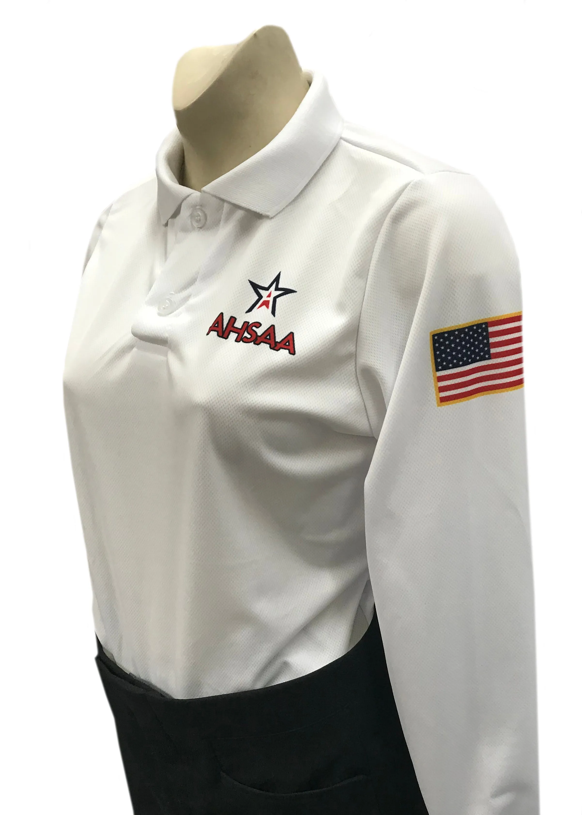 USA454AL WHT - Smitty "Made in USA" - Alabama Track Women's Long Sleeve Shirt