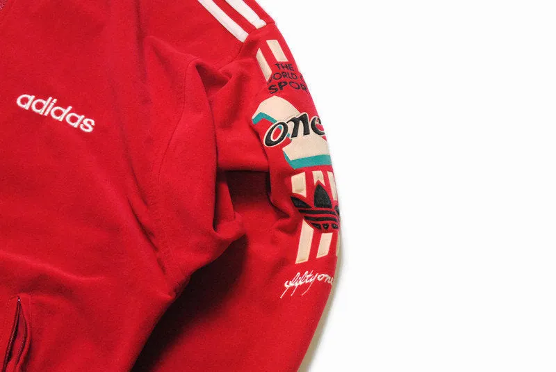 Vintage Adidas One World Track Jacket Small