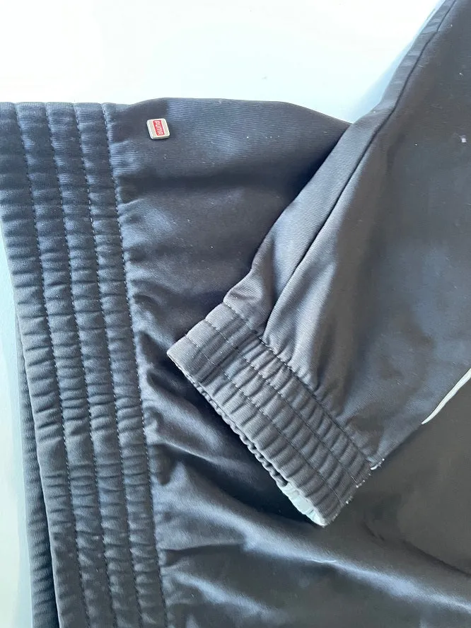 Vintage Men's black puma athletics full zip track jacket in L|L30W23|SKU 4388