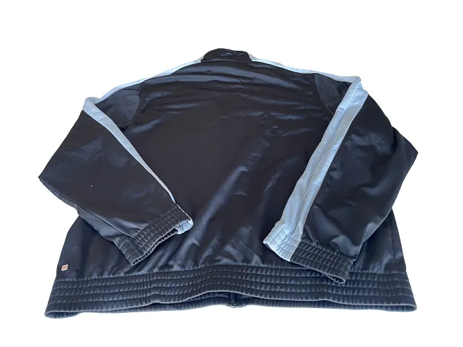 Vintage Men's black puma athletics full zip track jacket in L|L30W23|SKU 4388