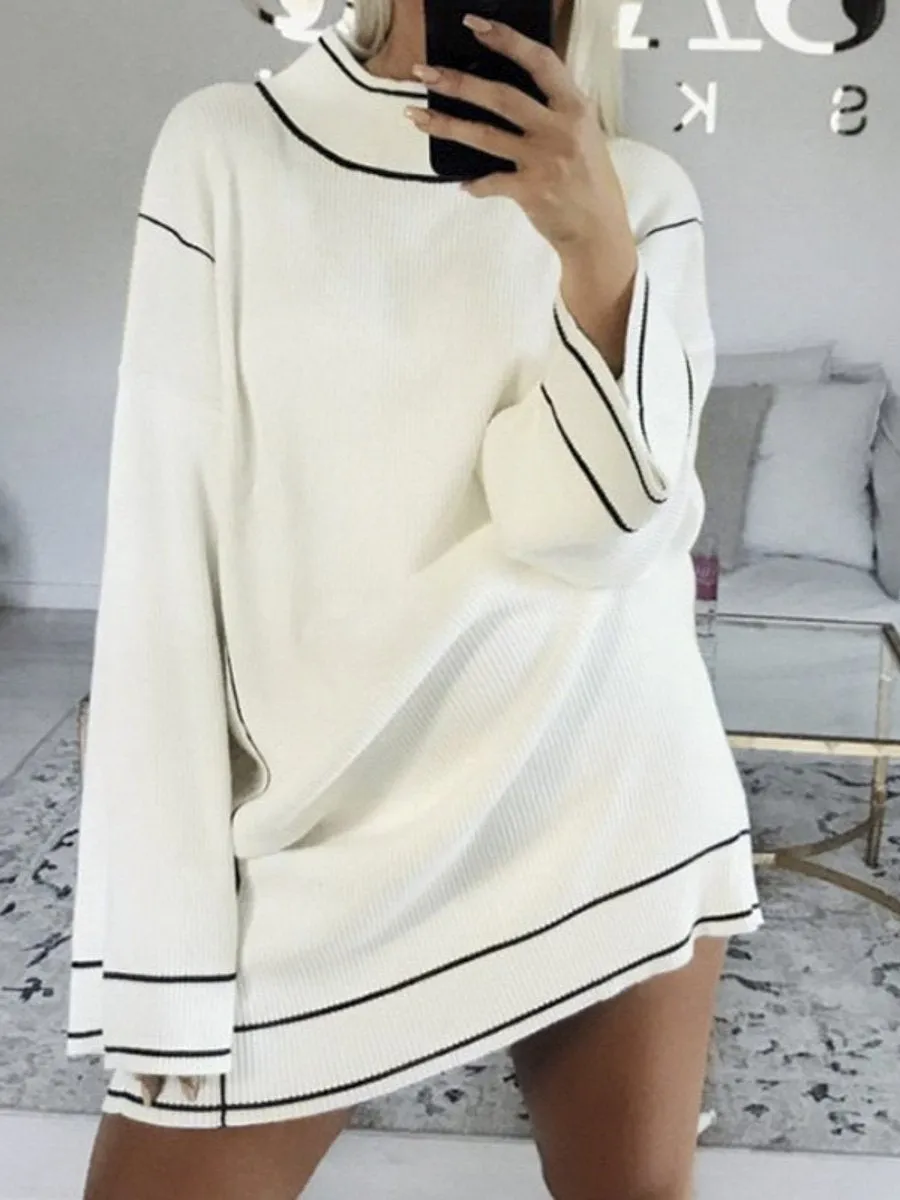 White Sweater Dress