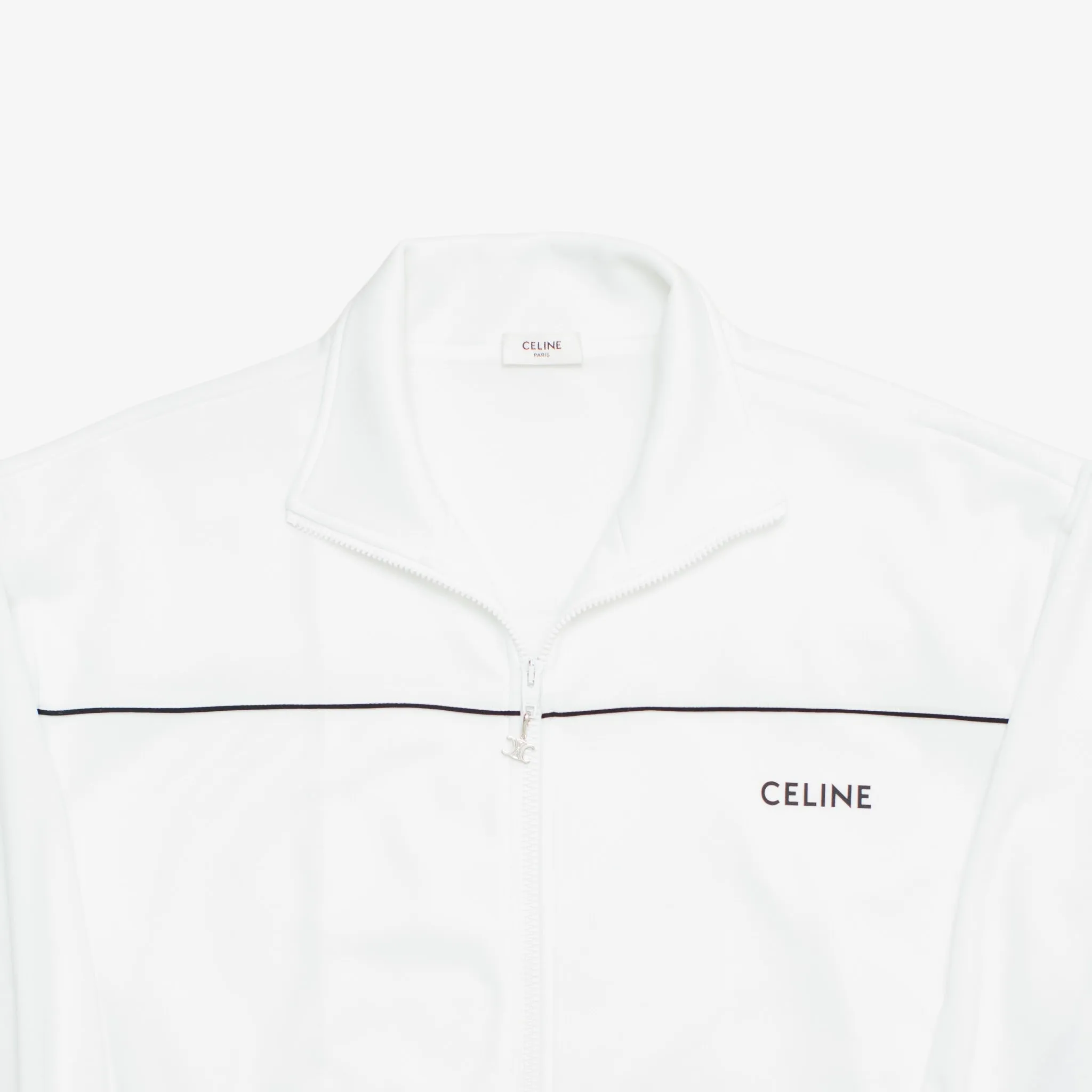 White/Black Track Jacket [Size: Small]