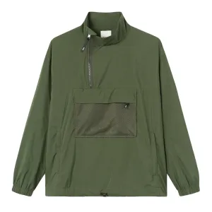Wood Wood Lenny Track Jacket - Olive